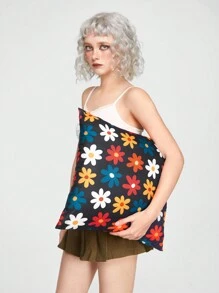 Emi Bee Hippie 1 Miếng Đầy màu sắc Giống cúc In Vỏ gối ( Mẫu ) - Nhiều màu - Xem 2