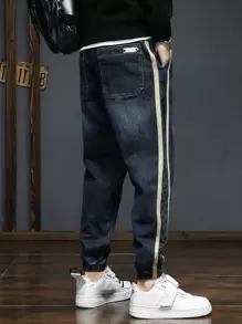 Men'S Loose Fit Denim Pants