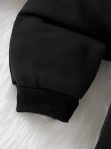 嬰兒男寶寶春秋外套和褲套裝 - 藍色 - 查看 8