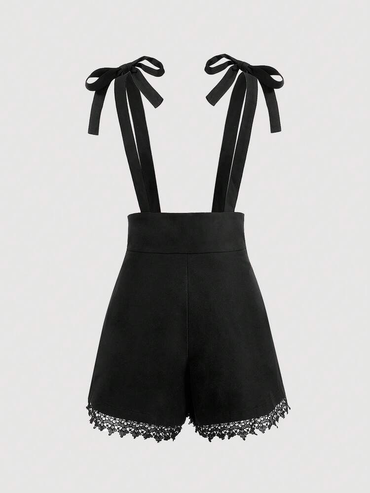 Lace Splicing Jumpsuit