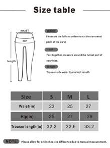 Gameset SHEIN Sport 3件套纯色运动紧身裤氨纶瑜伽女裤 - 彩色 - 查看 4