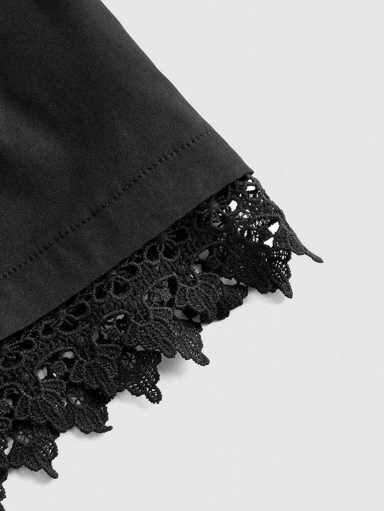 Lace Splicing Jumpsuit