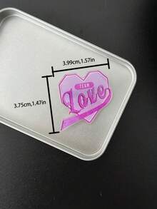 Carol Caju Purple Heart Shaped Brooch For Women - Multicolor - View 4