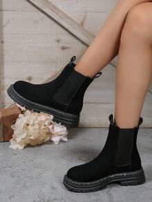 Botas De Moda Para Mujer - Negro - Ver 4