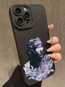 Beatriz Mathias Studio Artist Series- Gypsum Figurine Phone Case - Multicolor - View 2