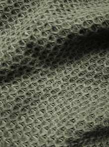 Flirla Plus Size Solid Color V-Neck Off-Shoulder T-Shirt