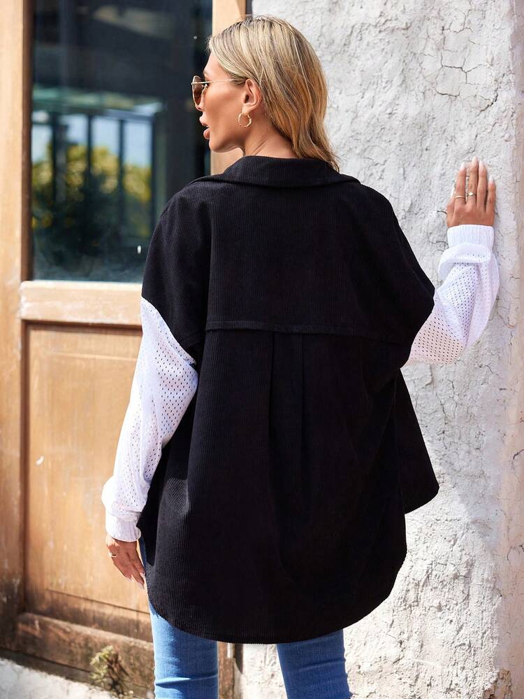 Color Block Casual Top