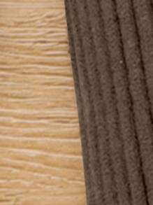 SHEIN 年轻女孩休闲风格舒适毛衣和喇叭裤套装 - 駝色 - 查看 4