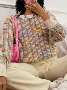 Lunelith SHEIN Lunessa Casual Drop Shoulder Sweater