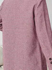 Flirla Blazer Ajustado A Cuadros Para Mujer