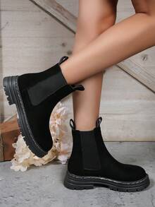 Botas De Moda Para Mujer - Negro - Ver 3