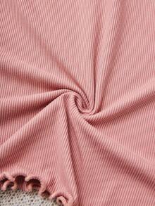 Set de 3 faldas casuales de punto de unicolor para niñas preadolescentes - Multicolor - Ver 5