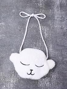 Áo khoác độn có mũ trùm đầu dành cho nữ tuổi teen có dây rút ở eo và cổ áo, kèm túi đựng - Màu Hồng  San hô - Xem 5