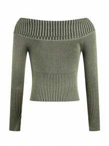 SHEIN Unity 女士有拉鍊的鬆緊針織開襟羊毛衫