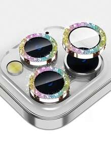 ROMWE Apple's camera cover glitter lens protector - Multicolor - View 1