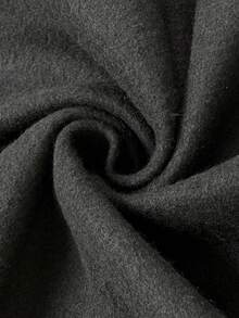 SHEIN Slayr 女士劈裂邊pu皮褲 - 黑色 - 查看 5