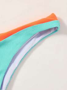 Swim SPRTY Bộ bikini tam giác bó sát tương phản bãi biển mùa hè, Bikini đi nghỉ - Nhiều màu - Xem 4