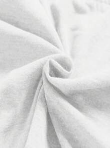 SHEIN Unity 純色抹胸式上衣 - 白色 - 查看 5