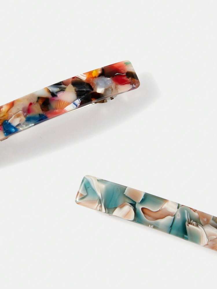 2-PACK ACETATE HAIR CLIPS