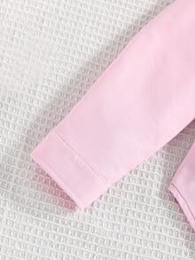 Tween 女孩字母拼貼字母印花休閒襯衫 - 彩色 - 查看 4