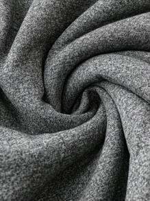 SHEIN LUNE Plus Size Half High Collar Solid Color Long Sleeve T-shirt - Multicolor - View 5