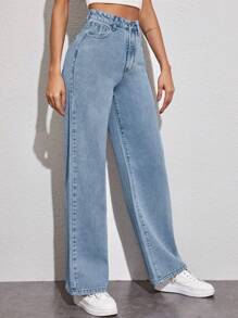 EMERY ROSE 直筒牛仔褲