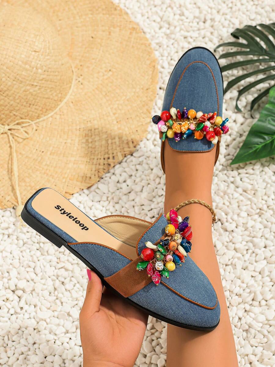 平底低胸家居拖鞋鞋