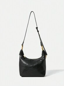 BizChic Elegant Minimalist Women's Handbag,Work Bag - Black - View 6