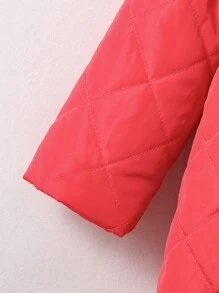 SHEIN Little Girls' Warm Casual Outfit