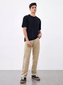 Manfinity VCAY Men's Straight Leg Jeans - Multicolor - View 5