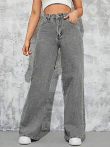 Jeans Droit Pour Femme