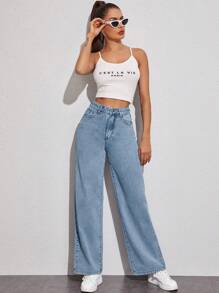 EMERY ROSE 直筒牛仔褲