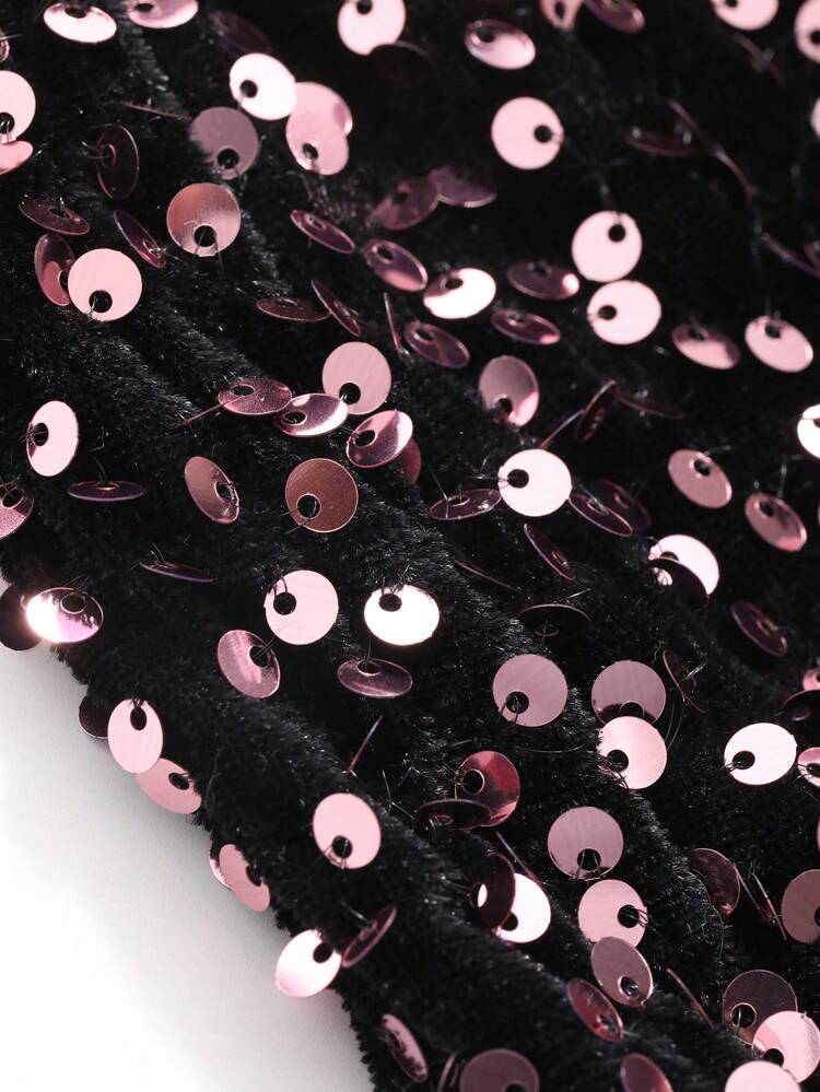 Glitter Puff Sleeve Bodycon Dress, Birthday Prom Dress Party Women Homecoming Dresses Sequin Elegant Women Dresses New Year Eve Dress Carnival Sparkly Dress