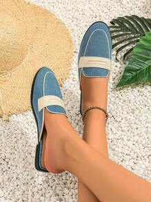 Zapatos planos - Azul - Ver 1