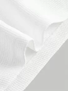 SHEIN MOD Plain Farbe Strass Dekor Schleifendesign 2 Stücke/set