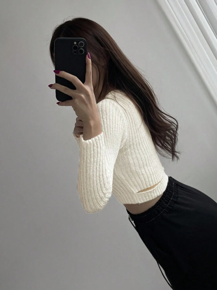 Women's Buttoned Half Placket Sweater Fall