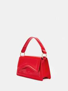 BizChic 女性通勤手提包，適合辦公室和教師使用 - 紅色 - 查看 5