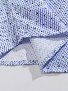 Manfinity Mode Men's Printed Full Sleeve Shirt, For Fall - White - View 5