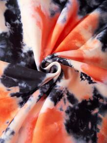 SHEIN 女孩彩色數位印花連帽運動衫和休閒褲套裝 - 彩色 - 查看 7