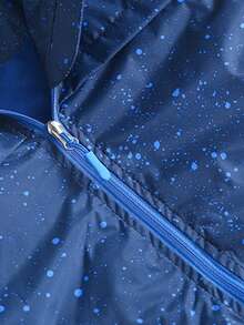 Kids' Windbreaker Jacket For Boys, Windproof Waterproof Warm Clothes, New Style Coat For Children - Navy Blue - View 7