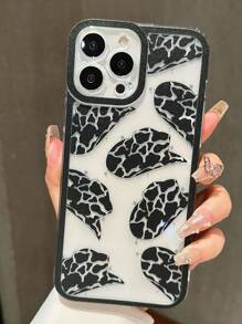 Ciara Makes Things 牛印花帽子和透明手機殼 - 彩色 - 查看 1