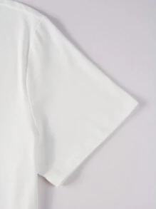 Manfinity EMRG Loose Fit Men's Letter Printed Short Sleeve T-Shirt