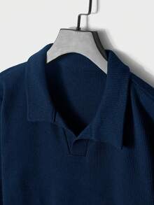 RueChic Men's Solid Color 2pcs/set Outfit