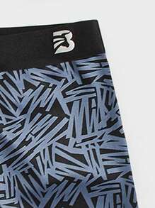 4 Piezas De Calzoncillos Cortos Estampados Para Hombres