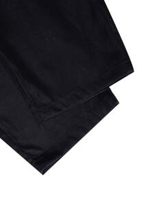 2 cái/bộ Bé trai Quý ông Màu thuần Áo vest Bộ đồ Áo khoác Và Thường xuyên Quần Bộ , Thích hợp Đối với Hằng ngày & Lễ hội , Mùa thu & Mùa Đông - màu đen - Xem 3