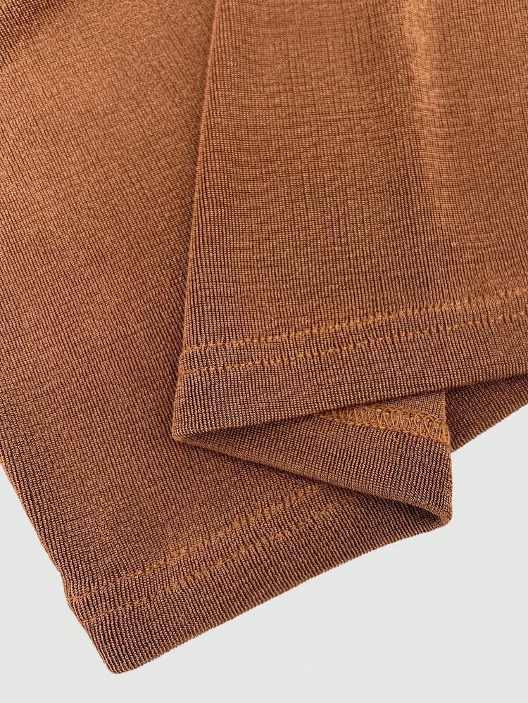 Drawstring Ruched Long Sleeve Bodycon Dress Fall Cloth For Women