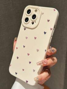 Maryam Alam Artist Girlcore Heart-Shaped Phone Case, Holiday, Love Valentine's Day - Multicolor - View 2