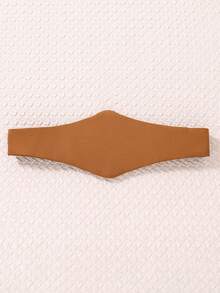 SHEIN Áo sơ mi vai lạnh ba chiều lưng dài đính hoa của cô gái tuổi teen - Màu xanh Bạc hà - Xem 7