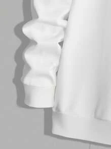 Manfinity Homme Sweat À Capuche Pour Homme Imprimé De L'amour De La Saint-valentin, Surdimensionné