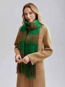 MOTF PREMIUM 預購款多色長款圍巾 - 彩色 - 查看 4